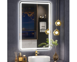 Зеркало в ванну комнату с подсветкой Бельви